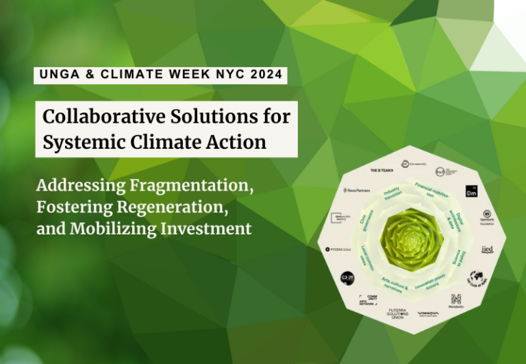 Join the Systemic Climate Action Collaborative and Pyxera Global at UN