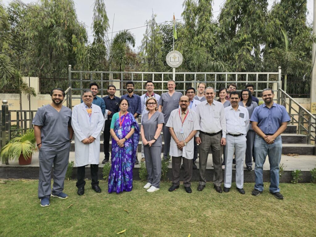 Edwards Lifesciences employees contributing their skills, and strengthening health systems